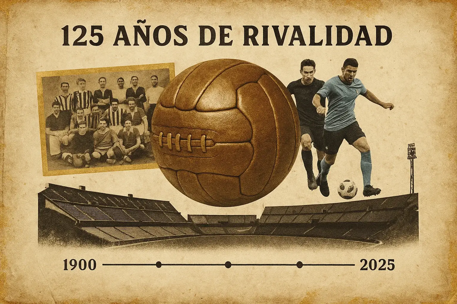 Evolución histórica del clásico uruguayo desde 1900 hasta la actualidad