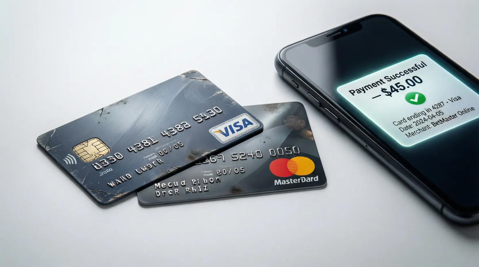 Tarjetas de crédito y débito Visa y Mastercard