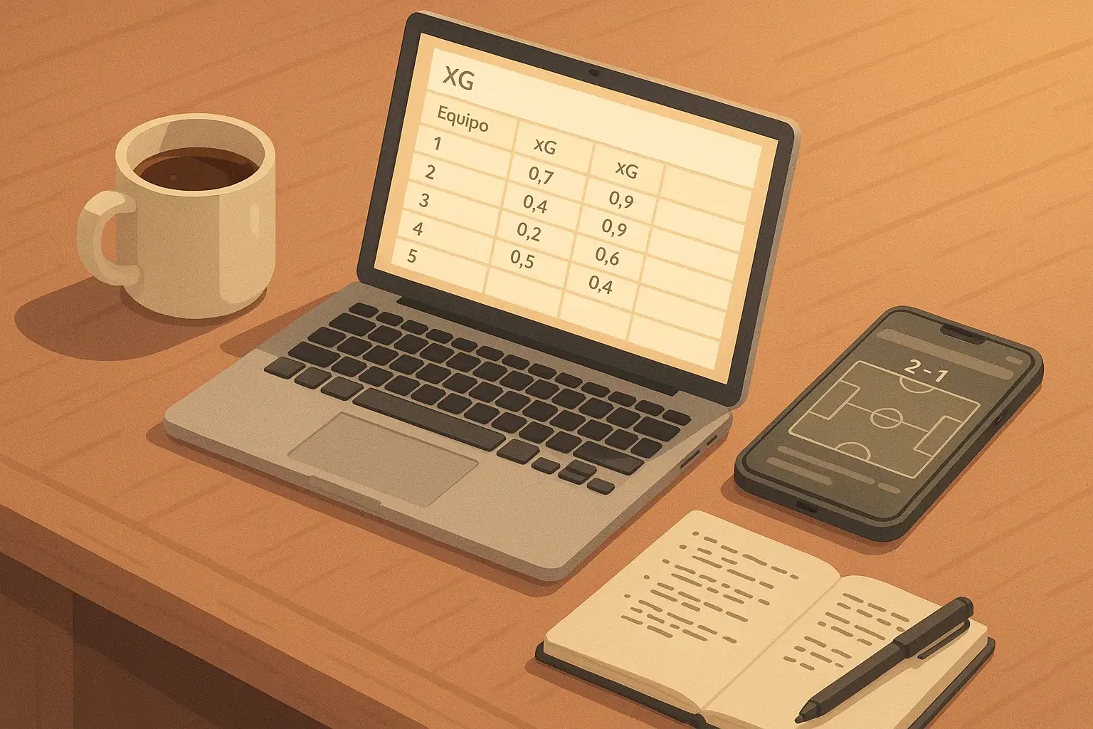 Espacio de trabajo personal para sistema de análisis de apuestas con xG